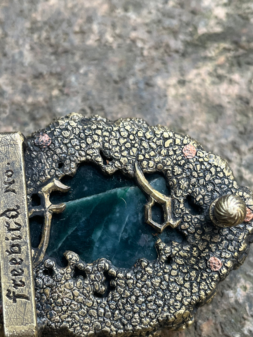 'The Heart of Abyss' Belt Buckle