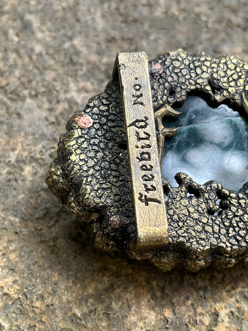 'The Heart of Abyss' Belt Buckle
