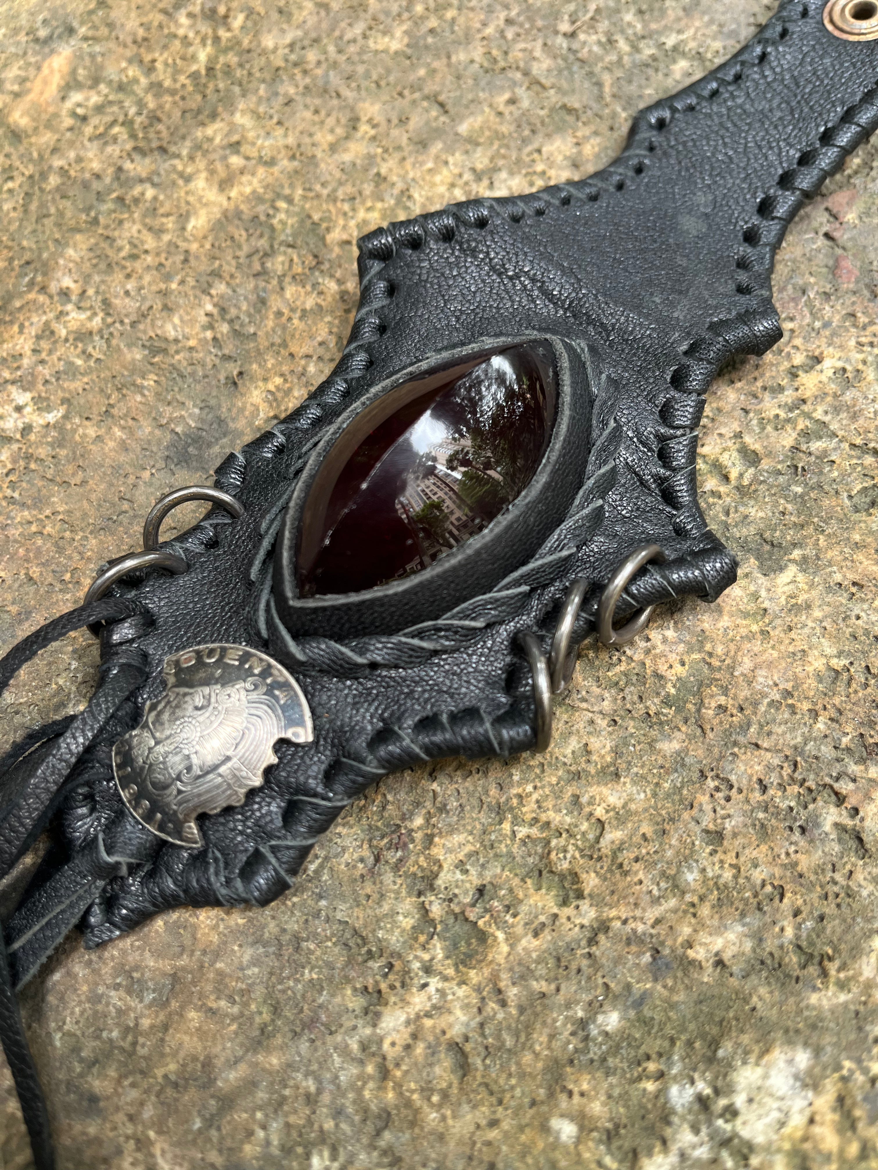 'Eye of Nature' Ruby Keychain